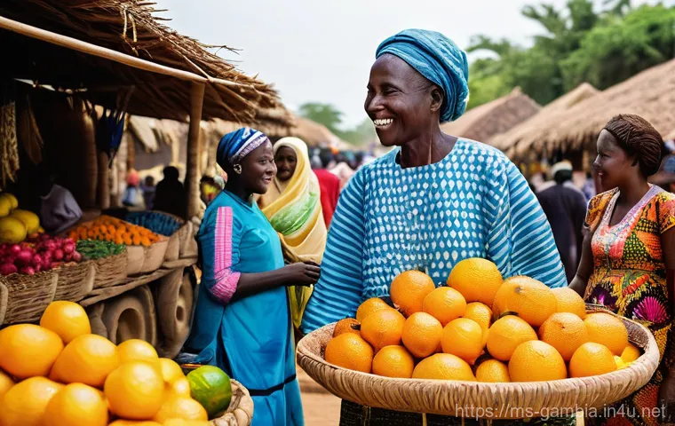감비아와 아프리카 연합 - **Gambia's Ecotourism and Serenity:** A wide, cinematic shot capturing the tranquil beauty of The Ga...